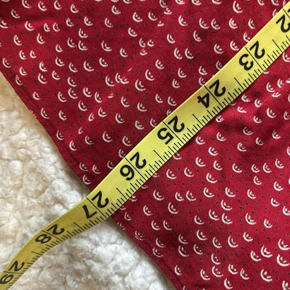 Vintage Red Dotted Midi Skirt - Picture 5 of 6